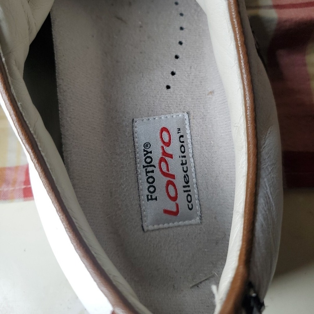 FootJoy LoPro Soft-Spike Golf Shoes Women's Size 7.5 M White - Picture 5 of 11